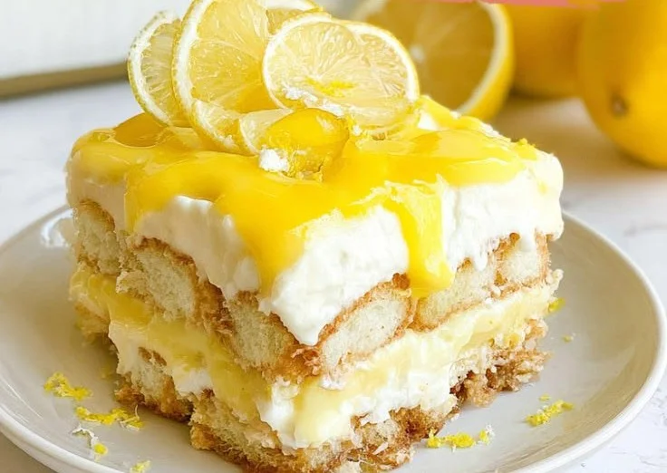 Lemon Curd Tiramisu