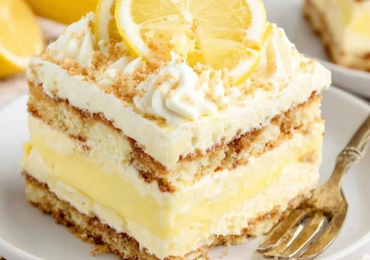 Lemon Eclair Cake