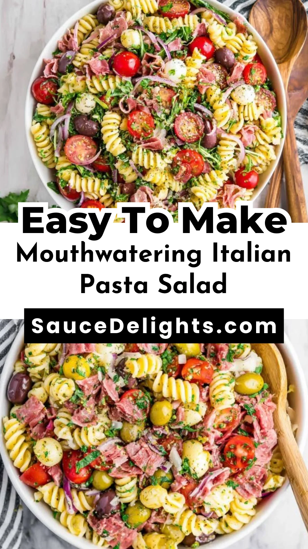 Mouthwatering Italian Pasta Salad
