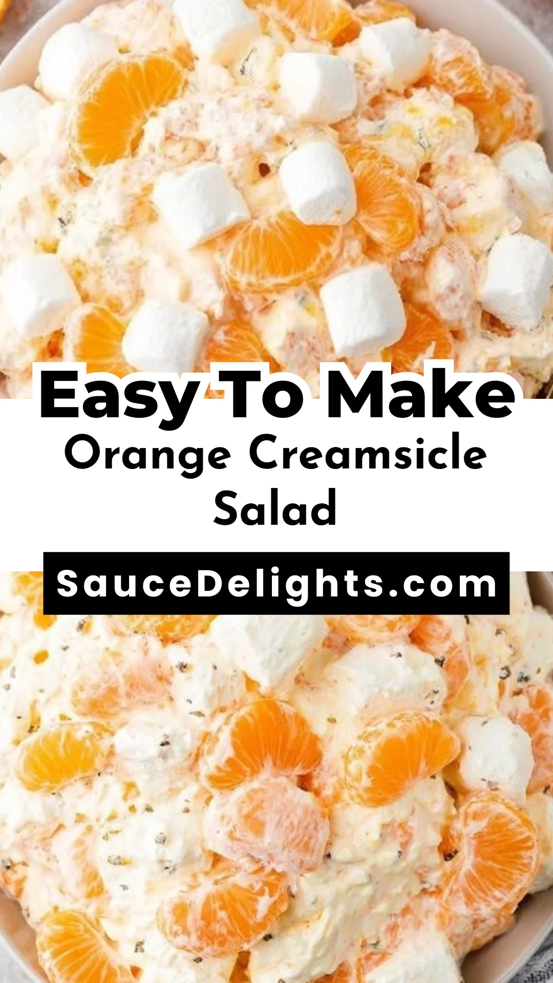 Orange Creamsicle Salad