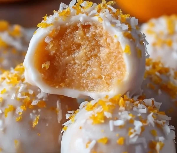 Orange Creamsicle Truffles