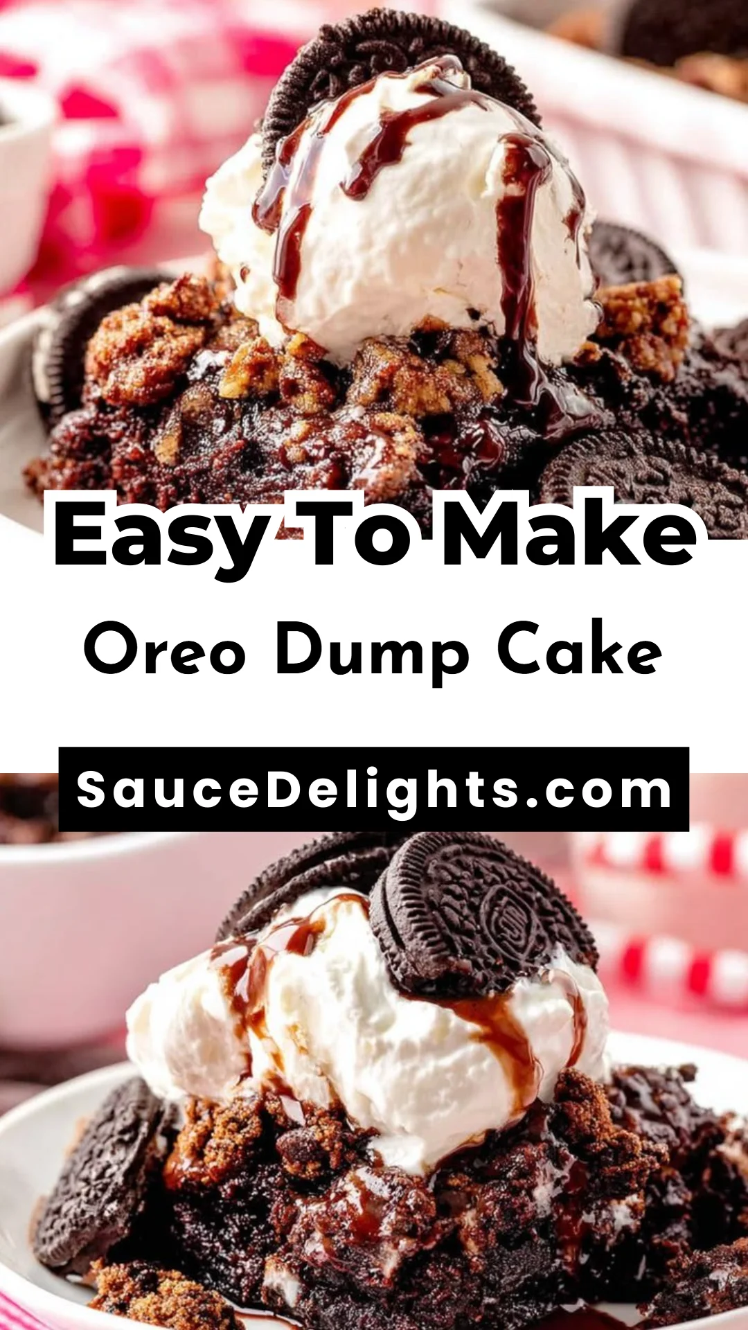 Oreo Dump Cake