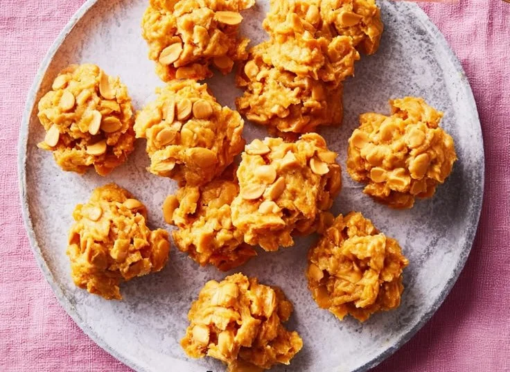 Peanut Butter Cornflake Cookies