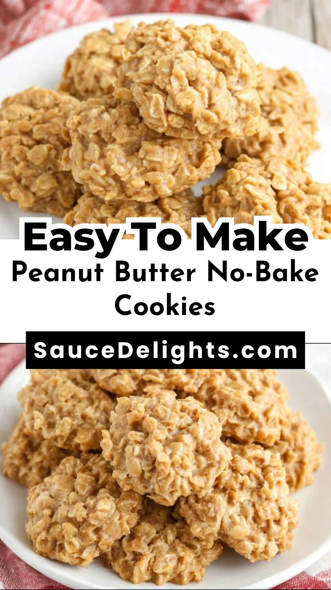 Peanut Butter No-Bake Cookies