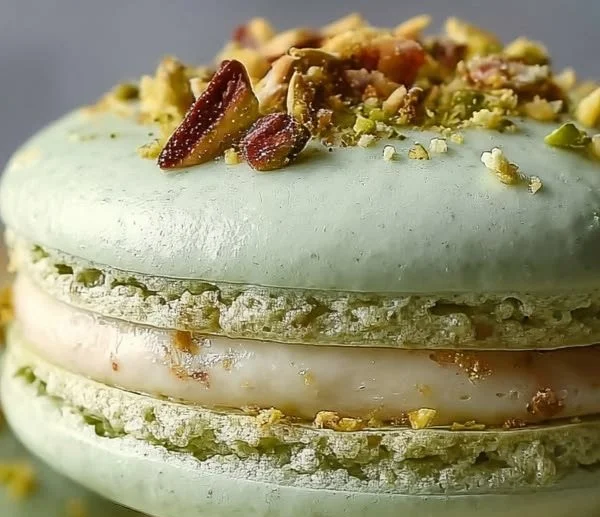Pistachio Macarons