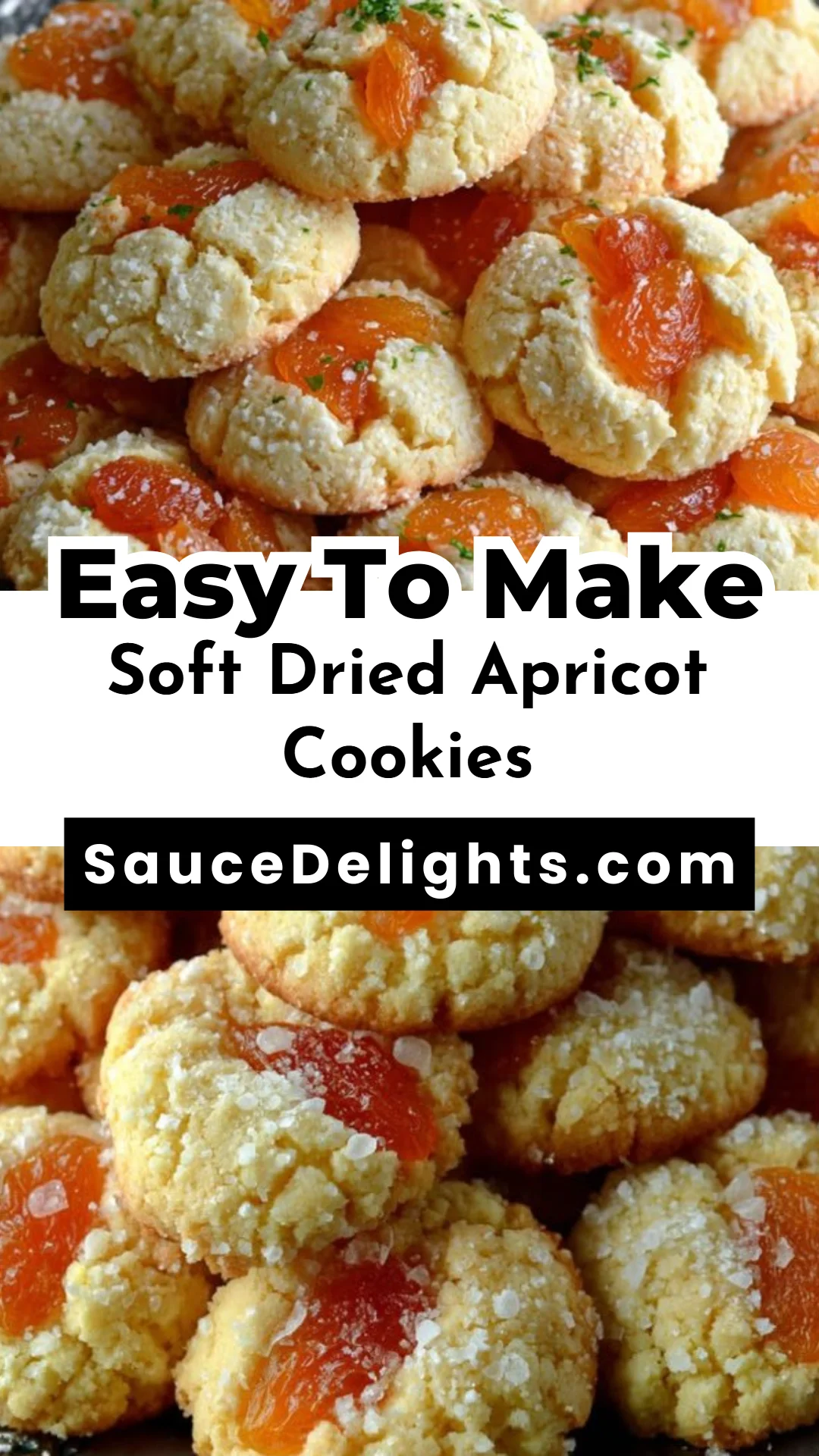 Soft Dried Apricot Cookies