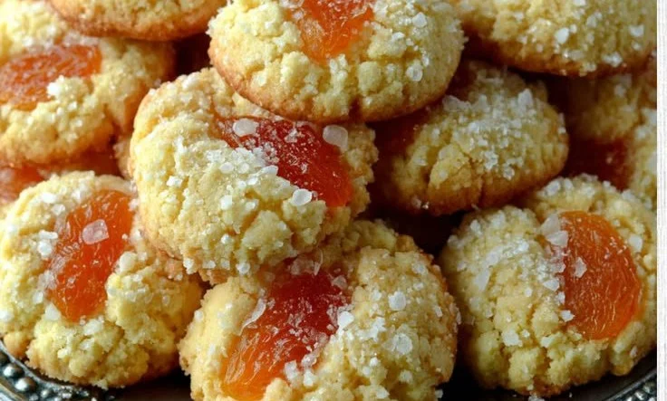 Soft Dried Apricot Cookies