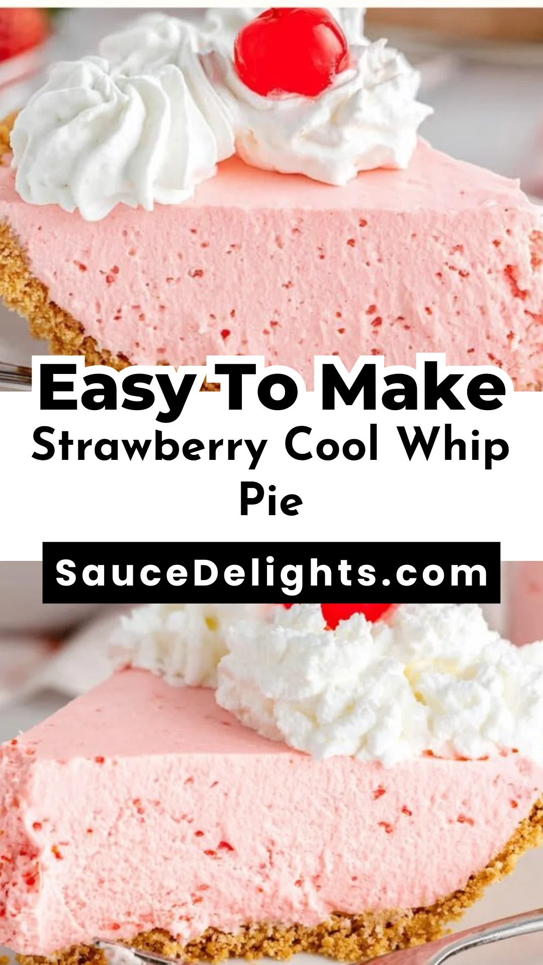 Strawberry Cool Whip Pie