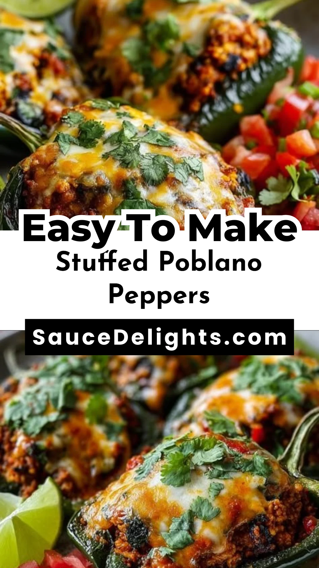 Stuffed Poblano Peppers