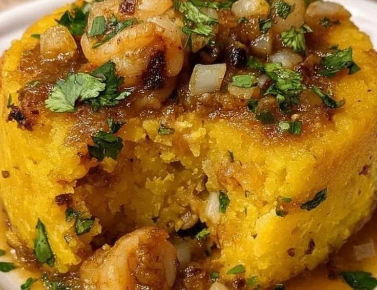 Traditional Puerto Rican Mofongo