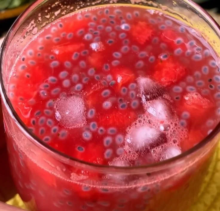 Watermelon Basil Lemonade