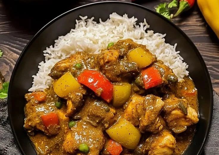 Authentic Jamaican Curry Chicken