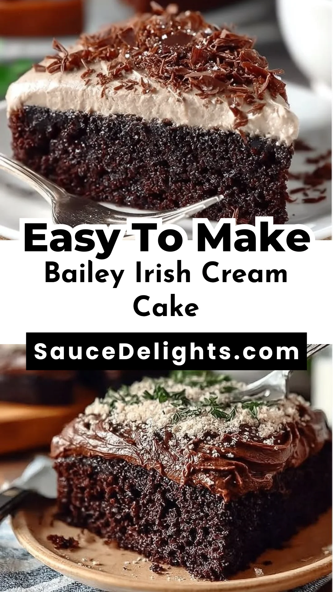Bailey Irish Cream Cake