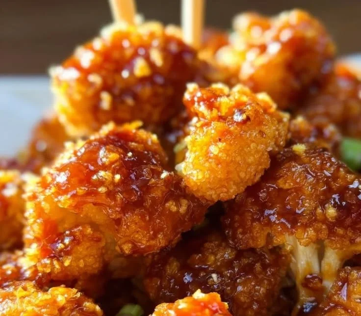 Baked Orange Cauliflower