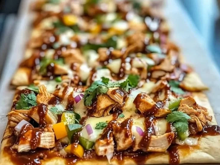 BBQ Chicken Flatbread