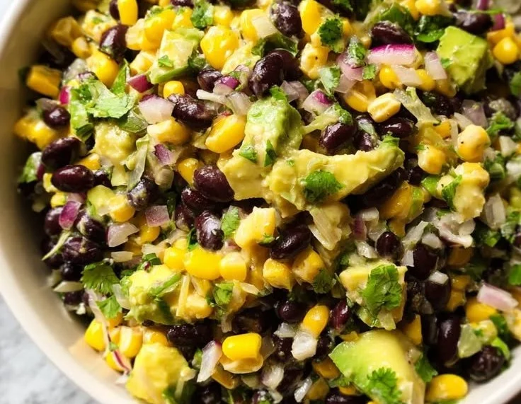 Black Bean Corn Avocado Salad