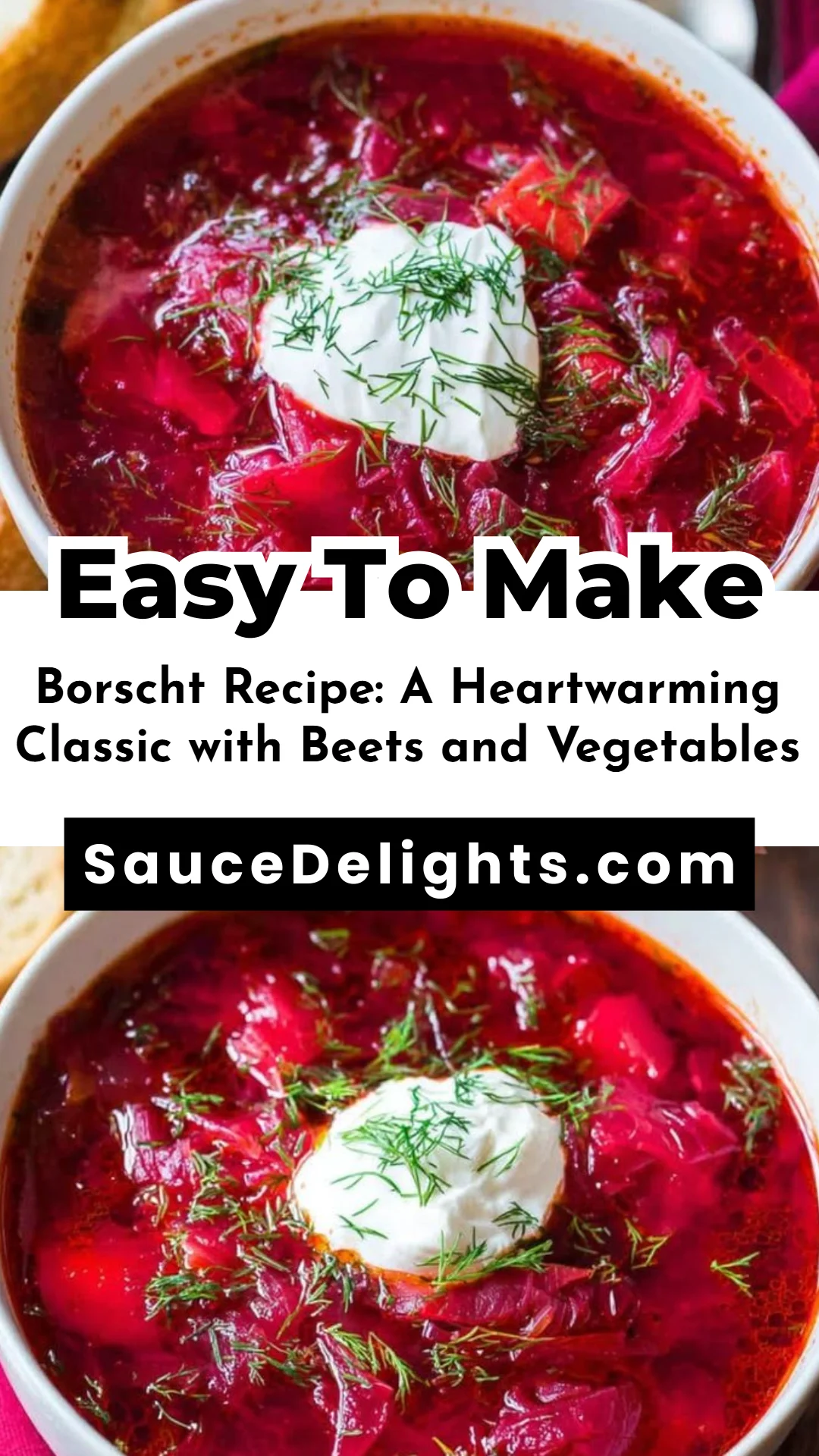 Borscht Recipe: A Heartwarming Classic with Beets and Vegetables