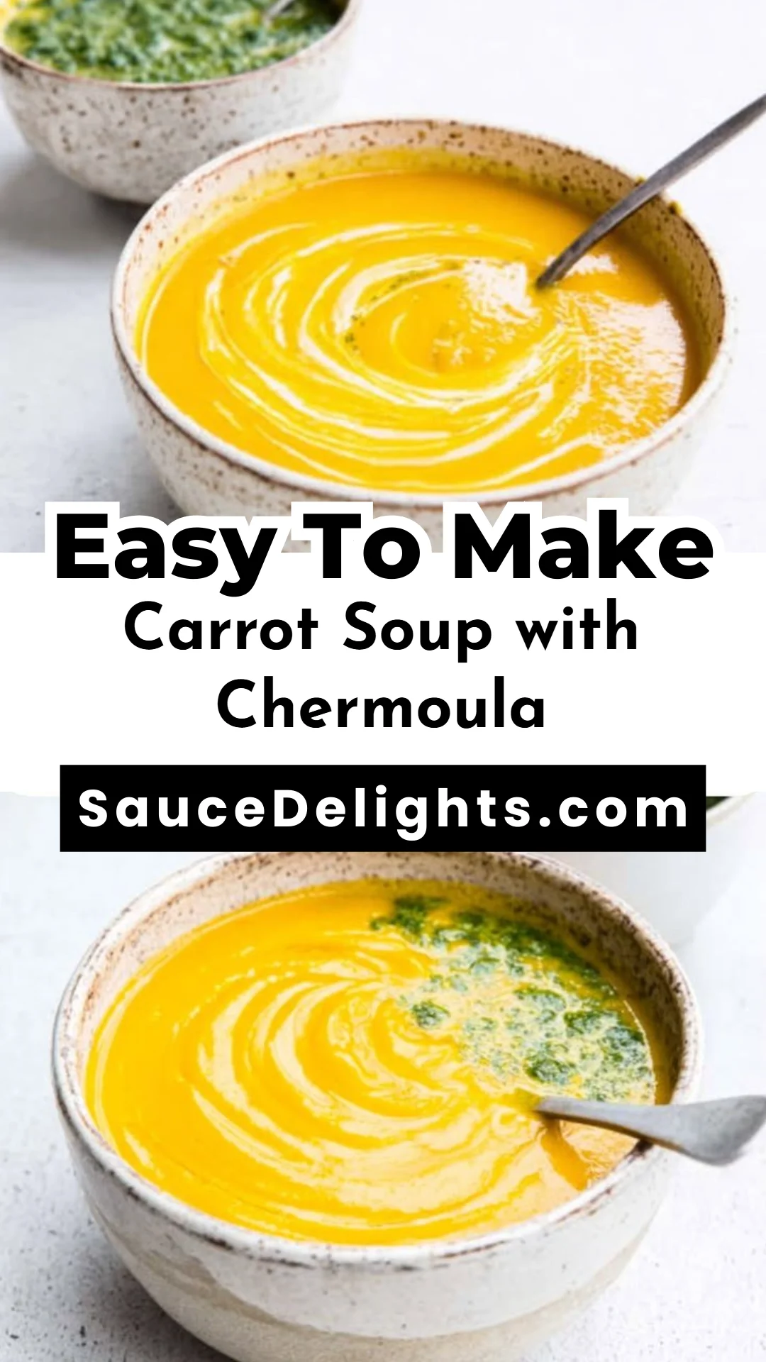 Carrot Soup with Chermoula