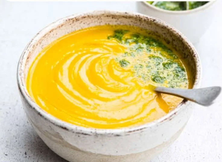 Carrot Soup with Chermoula