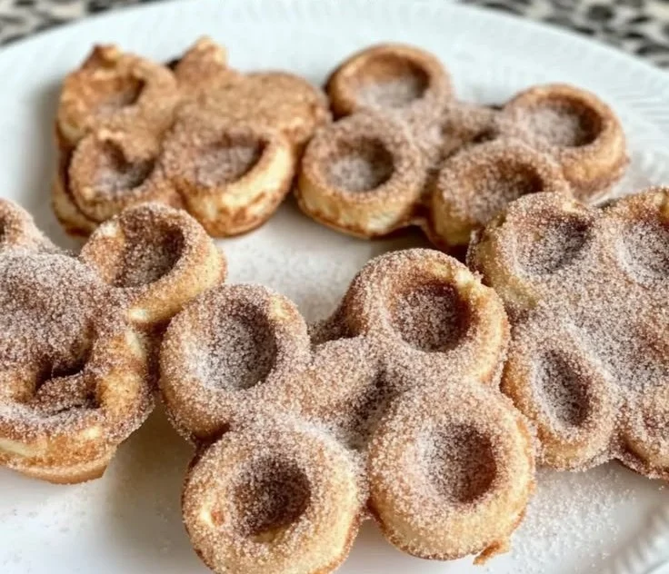 Churro Mickey Waffles