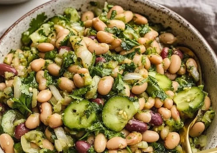 Cilantro Lime Bean Salad