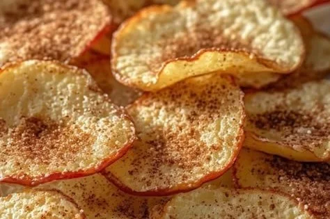Cinnamon Baked Apple Chips