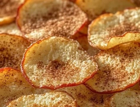 Cinnamon Baked Apple Chips