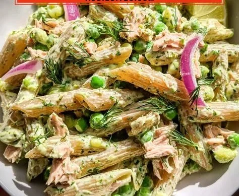 Creamy and Healthy Tuna Pasta Salad
