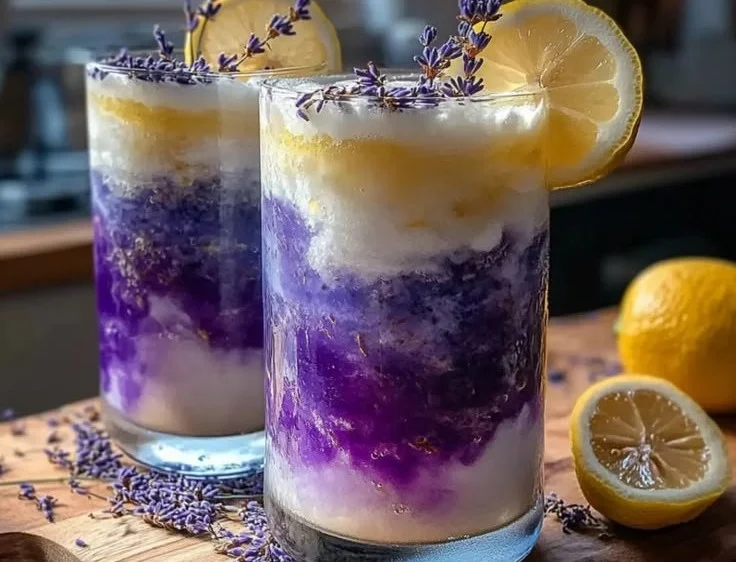 Creamy Lavender Lemonade