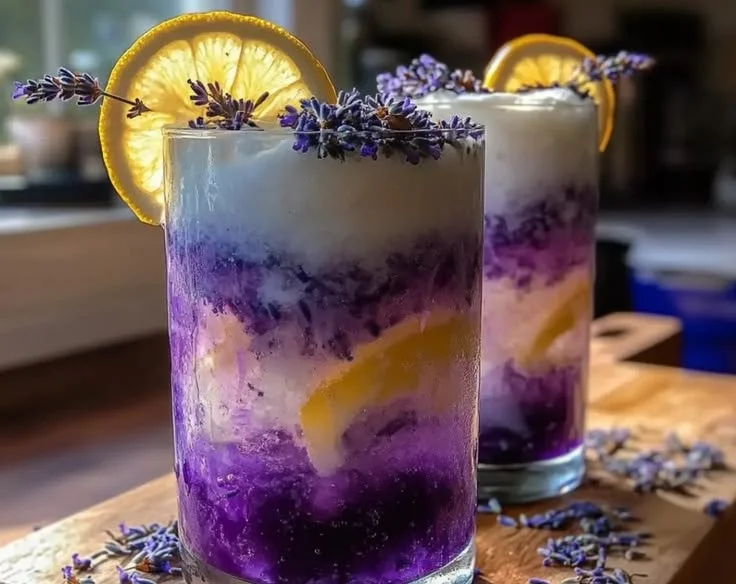 Creamy Lavender Lemonade
