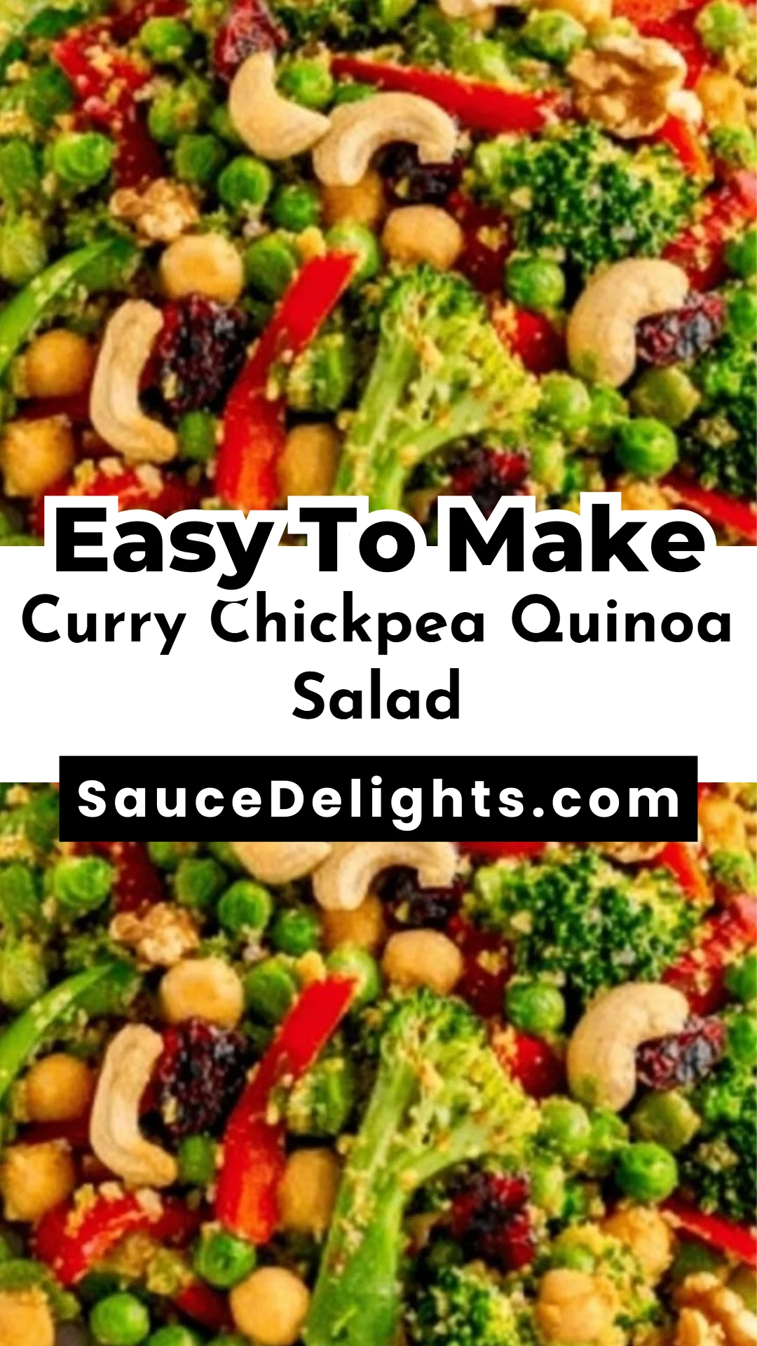 Curry Chickpea Quinoa Salad