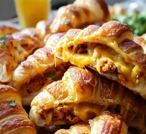 Easy Cheesy Chicken-Filled Crescents