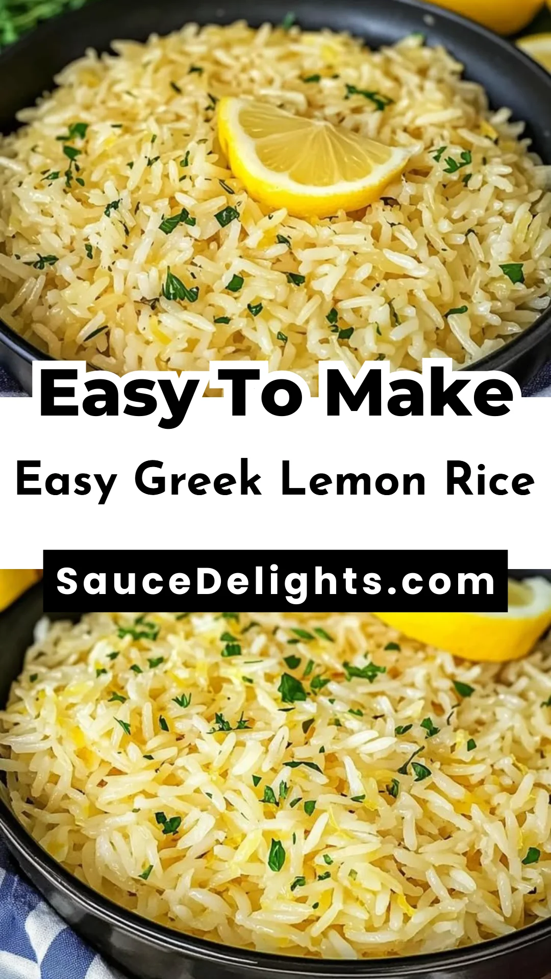 Easy Greek Lemon Rice