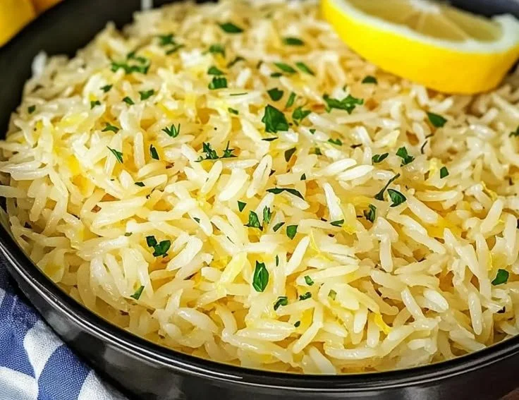 Easy Greek Lemon Rice