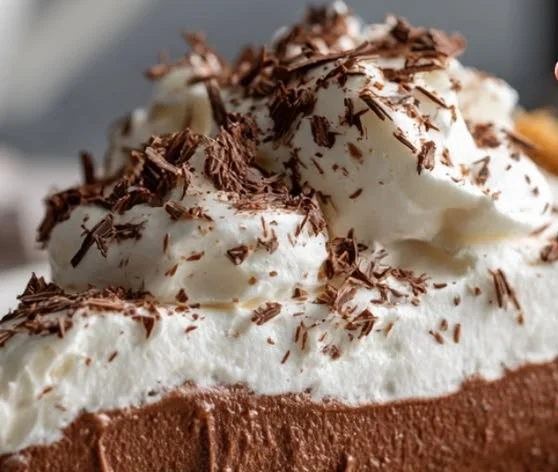 French Chocolate Silk Pie