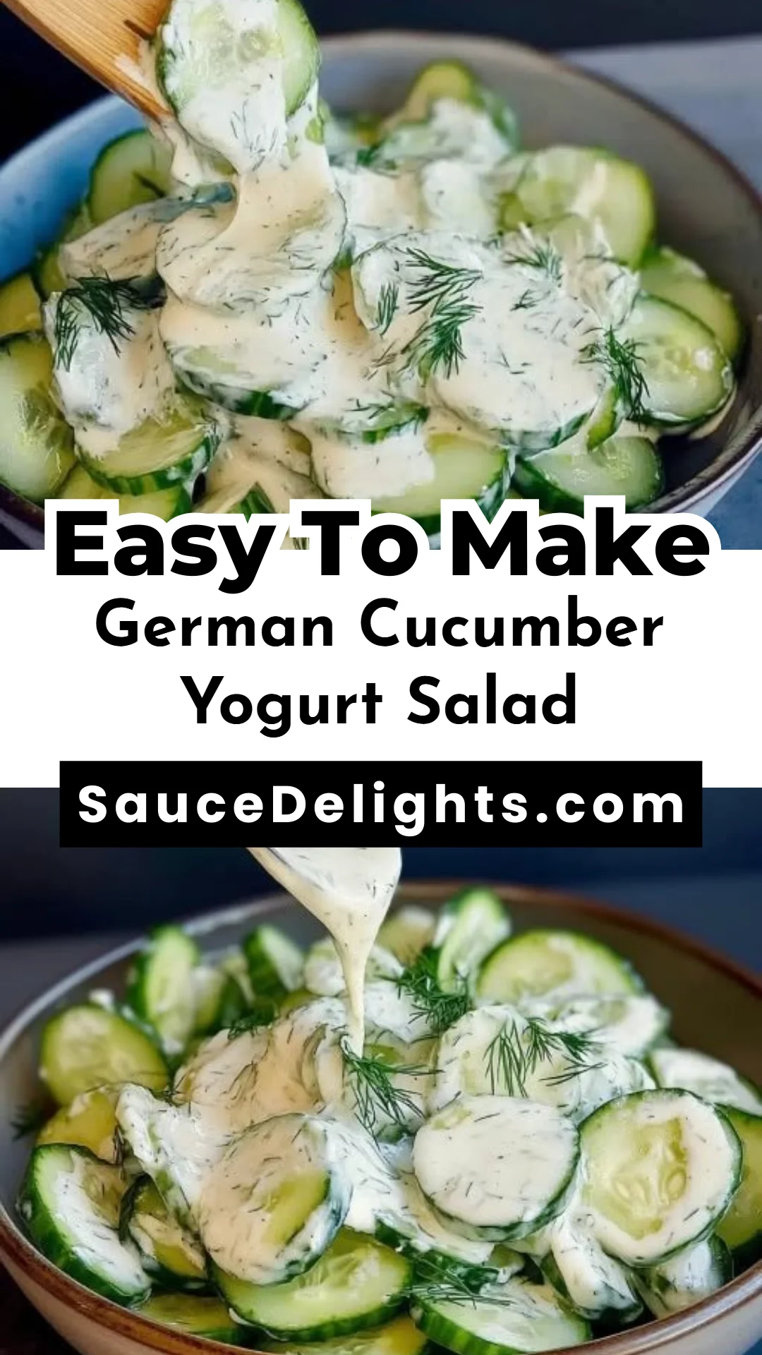 German Cucumber Yogurt Salad