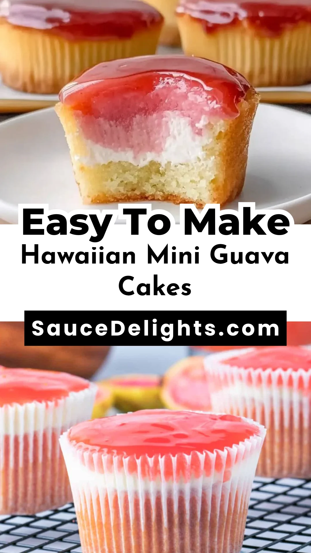 Hawaiian Mini Guava Cakes