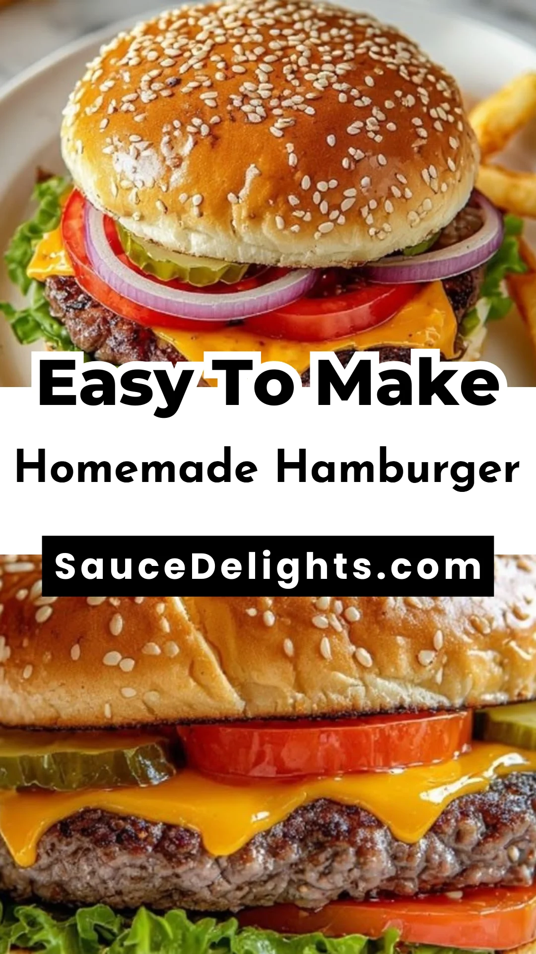Homemade Hamburger