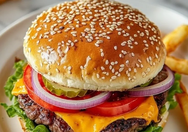 Homemade Hamburger