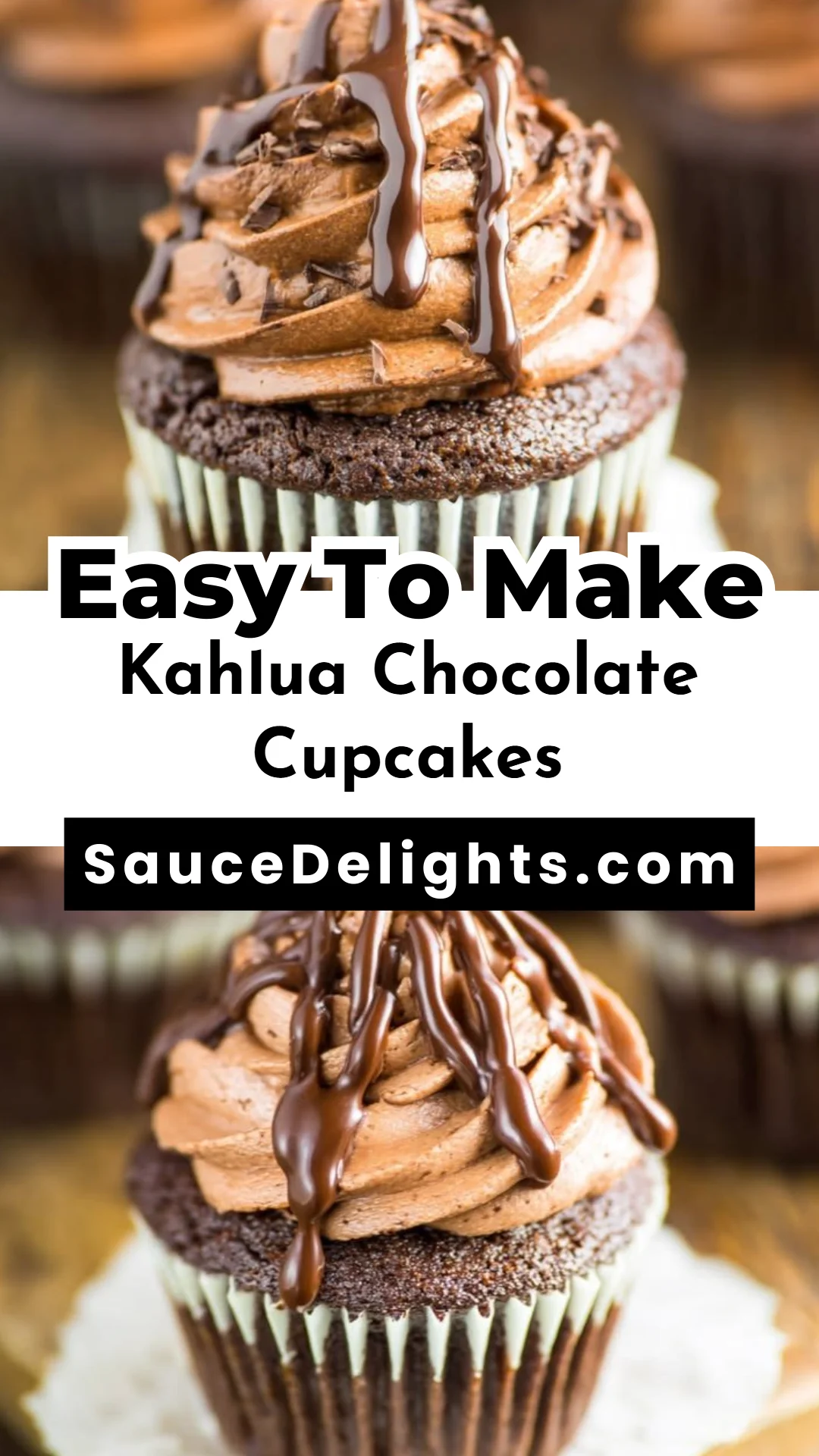 Kahlua Chocolate Cupcakes