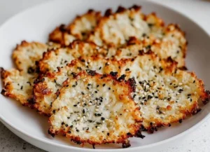 Delicious Keto Cottage Cheese Chips for a healthy low-carb snack
