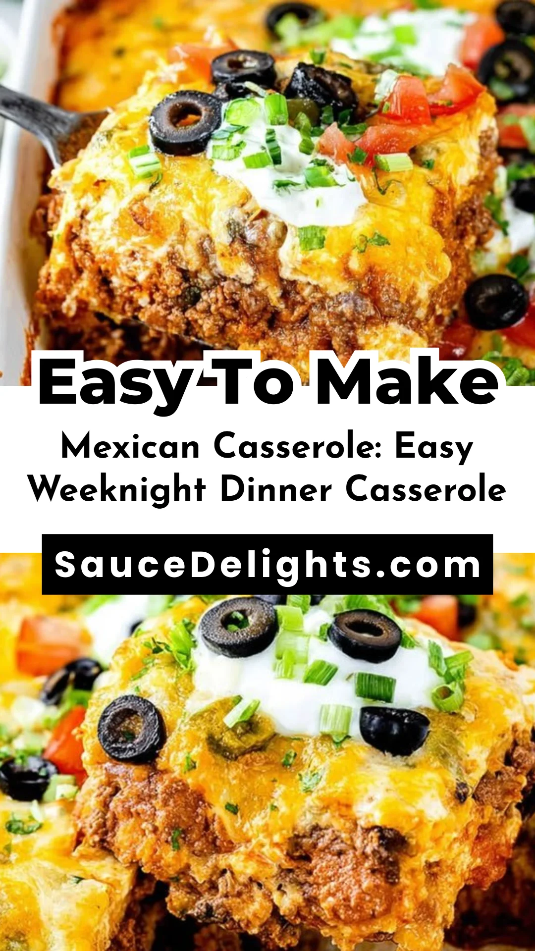 Mexican Casserole: Easy Weeknight Dinner Casserole