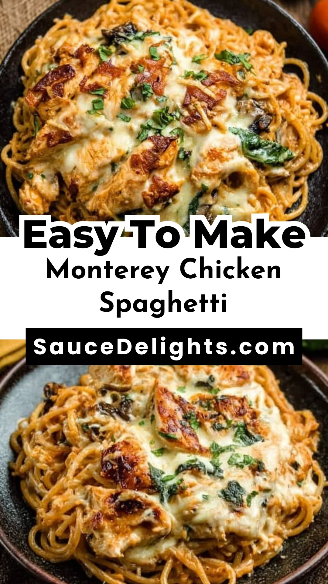 Monterey Chicken Spaghetti