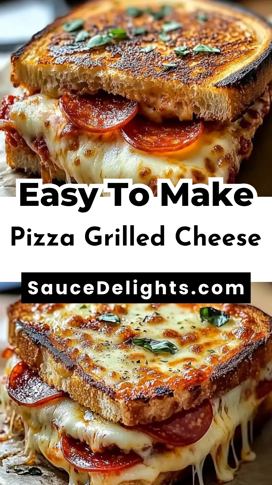 Pizza Grilled Cheese