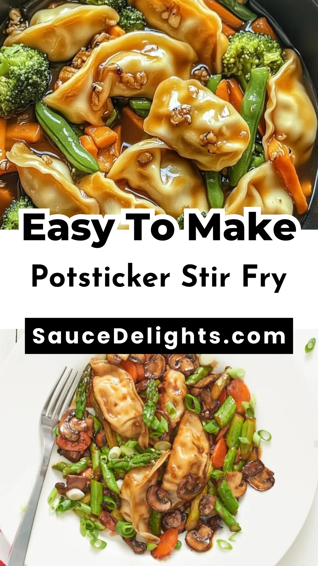 Potsticker Stir Fry