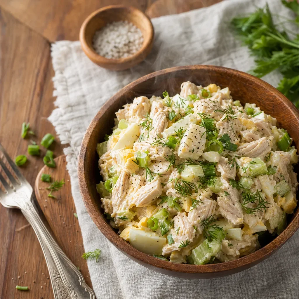 Protein-Packed Chicken and Egg Salad - thegirlskitchen