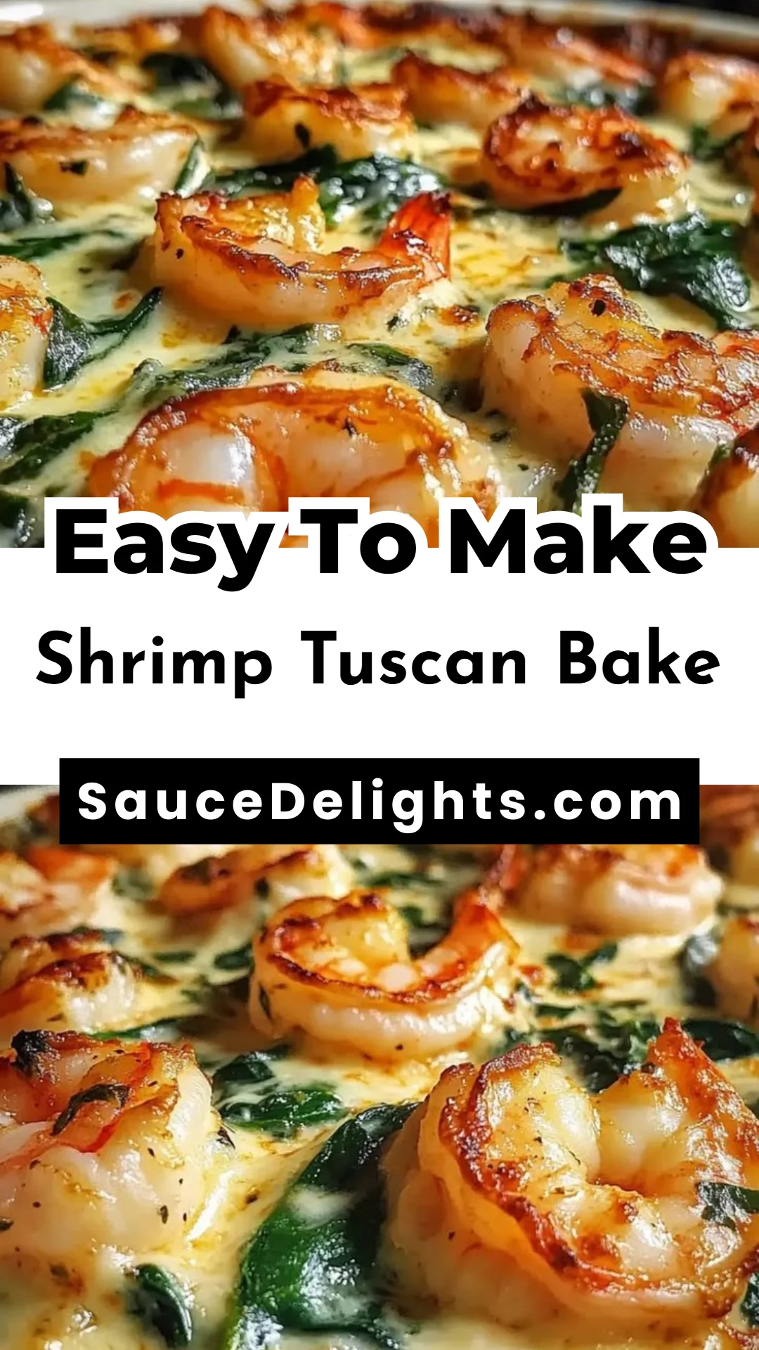 Shrimp Tuscan Bake
