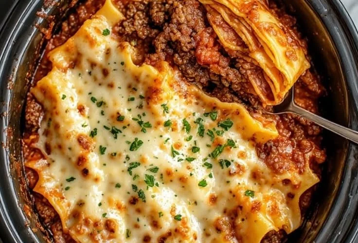 Slow Cooker Lasagna
