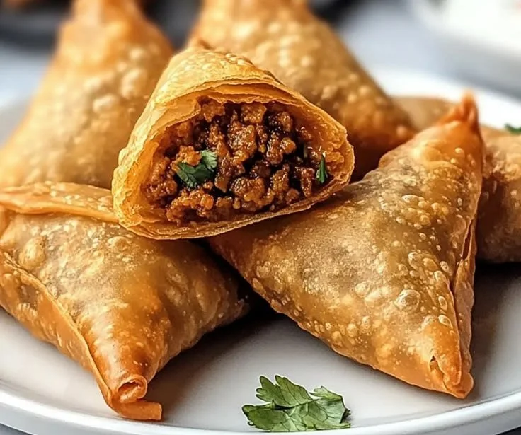 Spiced Meat Sambusas