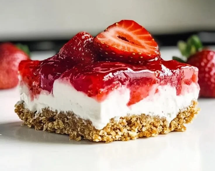 Strawberry Pretzel Salad